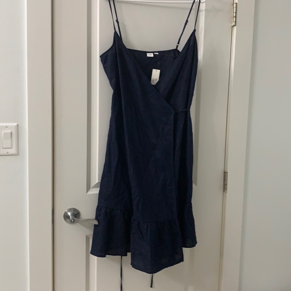 GAP Navy Midi Dress